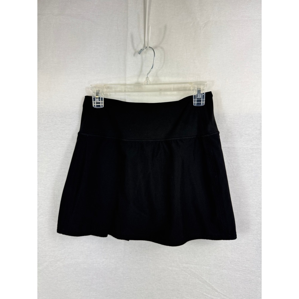 90 Degree by Reflex Skort Women Small Black Excellent Pleated Activewear